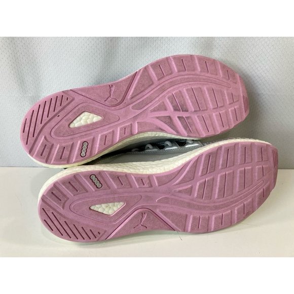 Puma Womens Nrgy Neko Cosmic Running Shoes Gray 192360-03 Textile Lace Up 10M - Picture 7 of 10